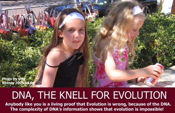 DNA the knell for evolution (1)